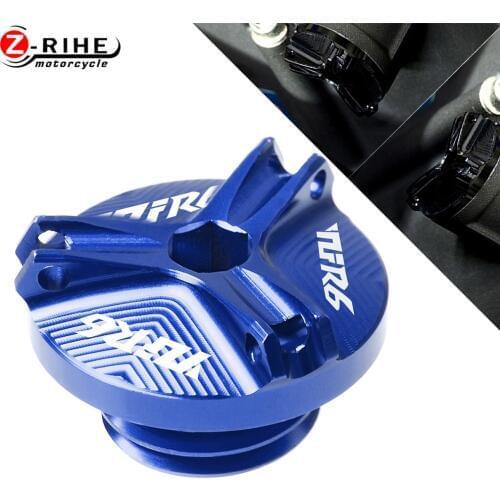 For Yamaha YZF-R6 YZFR6 YZF R6 1999 2000 2001 2002 2003 2004 2005-2016 Motorcycle Fixed Engine Oil CUP Cover Screw Reservoir Cup