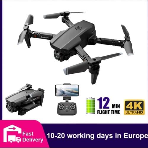 CONUSEA XT6 Mini Drone 4K HD with Camera Altitude Hold Headless RTF 360 Degree FPV 6-Axis Gyro 4CH 2.4Ghz Foldable RC Quadcopter