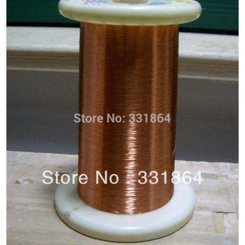 Specifications: Diameter 0.1mm *1000 m /pc QA-1-155 Magnet Wire Enameled Copper wire Magnetic Coil Winding Free shipping