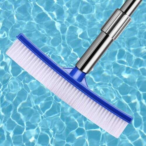 Glue Brush Chi Shabu Broom Bent Tool Swimming Pool Cleaning Equipment Head Duty Cleaner