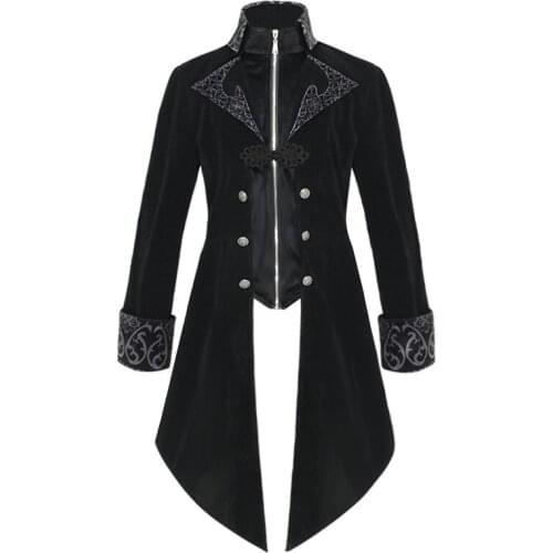 LCSP Renaissance Middle Ages Court Nobility Knight Earl Tuxedo Trench Coat Suit Cosplay Medieval Duke Victoria SCA LARP Costumes