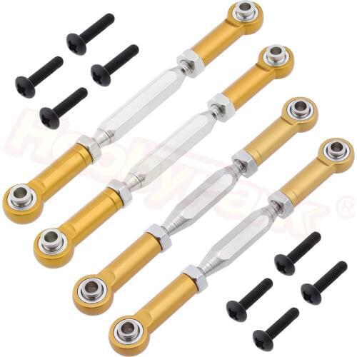 Metal Front Steering Linkage & Rear Upper Linkage 33605 33606 For 1:10 Electric Himoto E10MT E10MTL Bowie Katana Truggy Parts