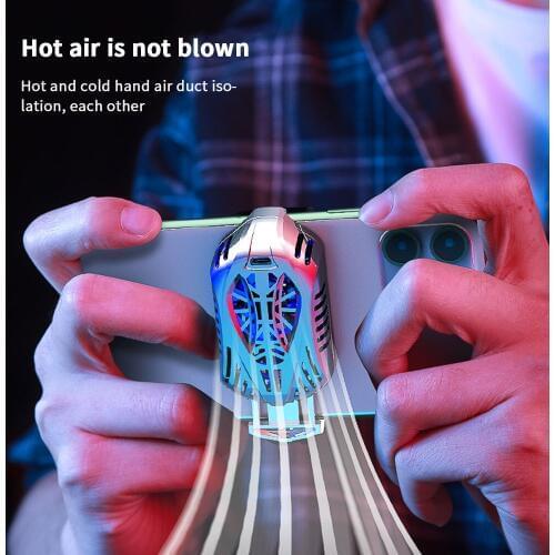 Mobile Phone Radiator For iPhone 11 Pro Max Universal Phone Cooler Game Cooling Controller Portable Fan Holder Heat Sink