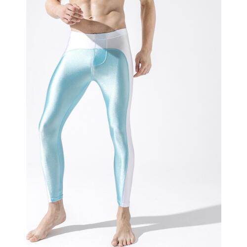 Mens Ankle-Length Running Tights Men Compression Fitness Crossfit Training Gym Legging Sports Jogging Long Yoga Athletic Pants