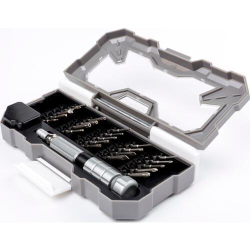 Nanch 24 in 1 Precision Screwdriver Set Magnetic Repair Tools with Multi-Length Screwdriver,Best Gift for Dad Him