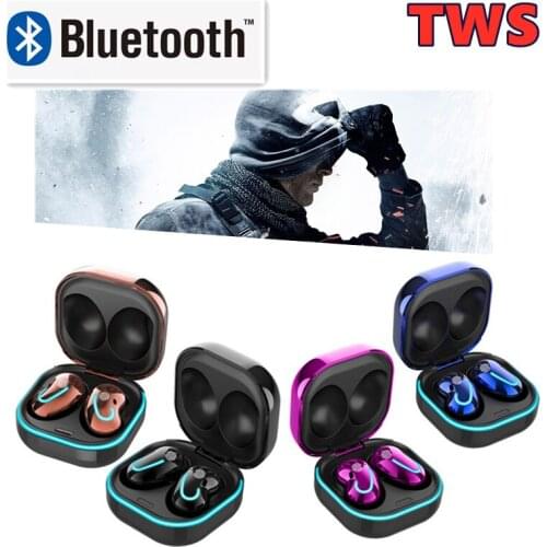 TWS S6 Touch Control Gaming Wireless Bluetooth Headphones Breathing Indicator Light Earphones Ipx4 Waterproof In -Ear Earbuds