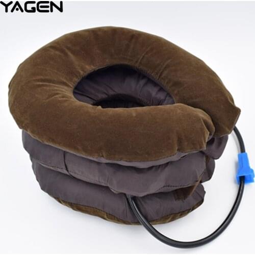 YAGEN New Arrival High Quality Air Cervical Neck Traction Soft Brace Device Head Back Shoulder Neck Pain Health Care Massage