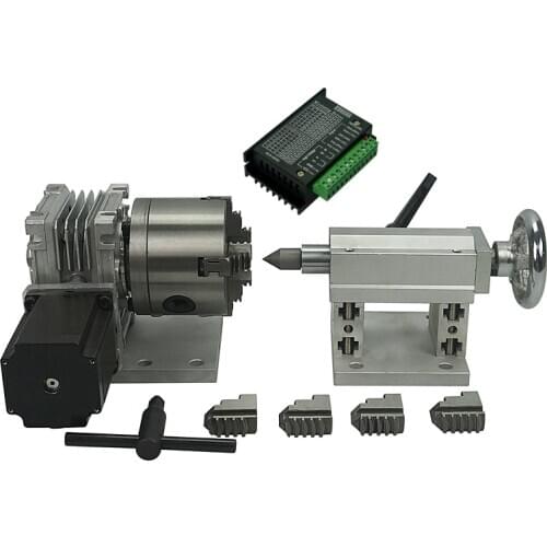 Rotary axis A axis 4th axis tailstock for CNC router dividing head CNC3040 6040 6090