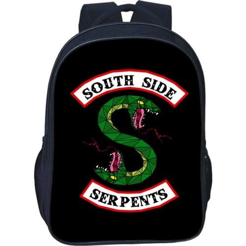 Riverdale Backpack South Side Printing Fashion School Bags Teenagers Bookbag Boys Girls Bag Children Mochila Travel Rucksack