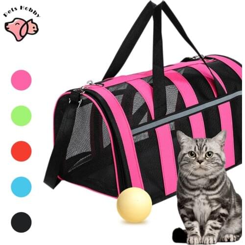 Breathable Cat Carrier Bag Summer Portable Handbag Backpack Cat Travel Outdoor Transporter Bag Pet Carrier for Cat Dog Puppy
