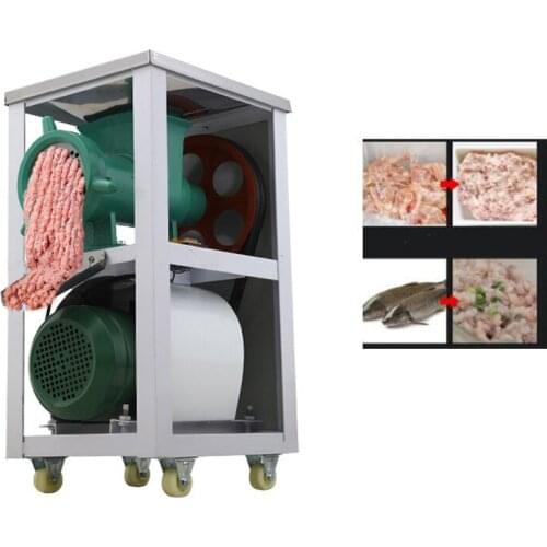 180kg/h Commercial Electric Meat Bone crusher Large Chicken Bone Crusher extruder Chili Pepper grinding Crushing Machine