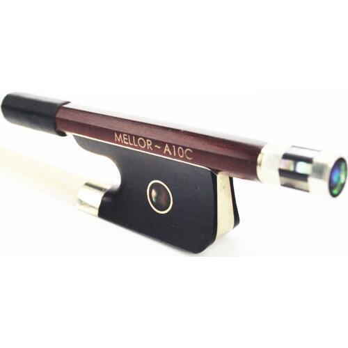 4/4 Brazilwood Cello Bow Pernambuco Performance Great Resilience Sweet Sound More Durable MELLOR Advanced Level A10C Accessories