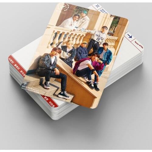 54pcs Kpop Stray kids LOMO Cards UNLOCK New photo album 2021 SEASON GREETING FELIX HYUNJIN BANG CHAN Straykids k-pop photocards