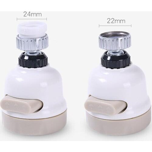 Faucet Aerator 360 Degree Rotating Flexible WaterSaving High Pressure Filter Adapter Sprayer Kitchen Accessories 3 Modes