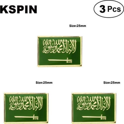 Saudi Arabia Flag Lapel Pin Brooches Pins Flag badge Brooch Badges