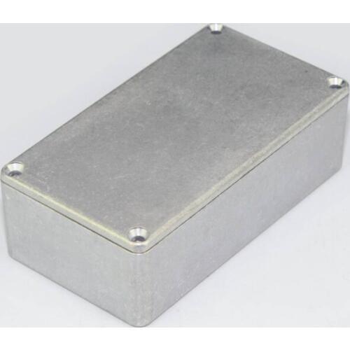 1590N1 Style 122x66x39.5mm Aluminum Metal Stomp Box Case Enclosure For Guitar Effect Pedal