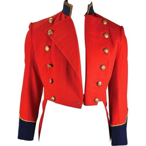 Cosplaydiy King of the Khyber Rifles Lt. Jeffrey Heath Cosplay Costume John Military Uniform Jacket Coat L320