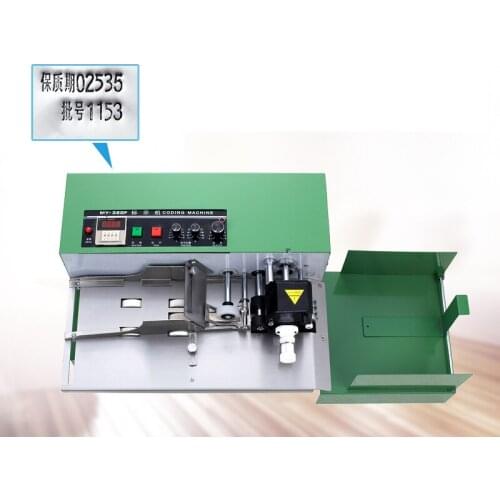 Coding Machine MY-380F Digital Continuous Automatic Ink Wheel Marking Machine Production Date Packaging Bag Printing Machine YZ