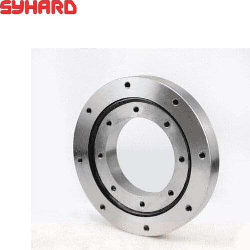 No tooth small slewing bearing 010.10.120/150/180 mechanical arm base turntable bearing automation equipment rotating disc