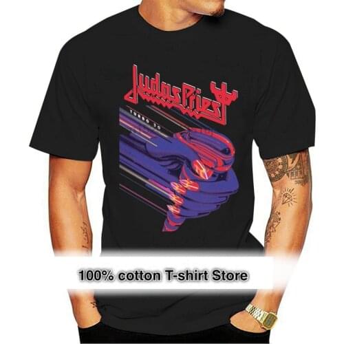 Judas Priest - Turbo 30 Brand New Mens Black T-Shirt Size S-M-L-XL-XXL