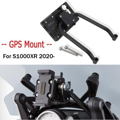 NEW Mobile Phone GPS Navigation Motorcycle Bracket with USB Charger Phone Holder For BMW S1000XR S 1000 XR s1000xr 2020 2021