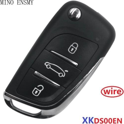 Xhorse XKDS00EN VVDI Wire general remote key 3 Buttons For VVDI2 Key Programmer And VVDI Key Tool 10pcs/lot free shipping