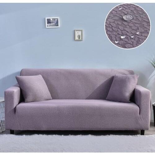 Stretch 1 2 3 4 seater Sofa Slipcover Couch Sofa Cover Furniture Protector Soft with Elastic Bottom for Kids Spandex Jacquard
