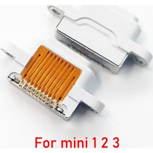 5Pcs Usb Jack Charging Doct Port Connector For IPad 4 5 6 Air Pro 9.7 10.5 12.9 Mini 1 2 3 4 A1673 A1566 A1474 Charger Plug