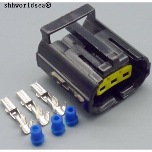 Shhworldsea 3pin 1.8mm Waterproof 3 Pin Wire Connector Electrical Connector 344273-3
