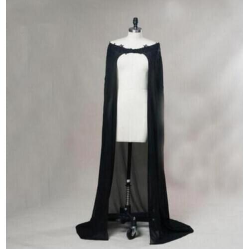 Chiffon Womens Shawl Bridal Evening Dress Coat Cape Wedding Accessories Bridal Cloak Long Shawl