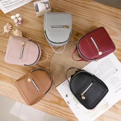 Women Small Backpack Travel PU Leather Handbag Rucksack Shoulder Bags Fashion