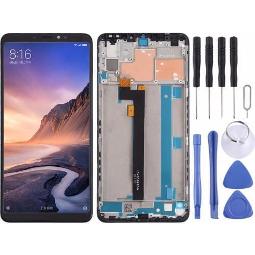 LCD Screen and Digitizer Full Assembly with Frame for Xiaomi Mi Max 3