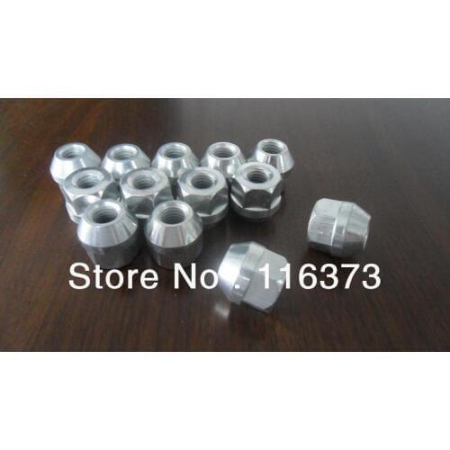 10 LUG NUTS OPEN END BULGE ACORN 12x1.5 CHROME for Chevrolet Camaro 1982-2002