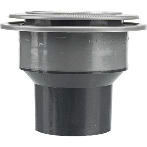 2.08in Universal A/C Air Outlet Vent For RV Bus Grey Repair Kit Hole 76mm