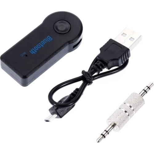 5.0 Bluetooth Audio Receiver Transmitter Mini Stereo Bluetooth AUX USB 3.5mm Jack for TV PC Headphone Car Kit Wireless Adapter D