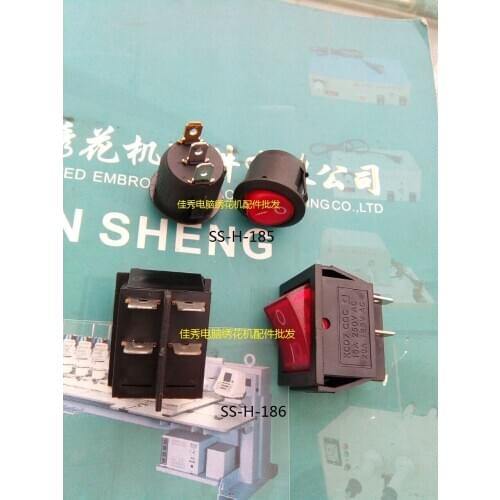 Computer embroidery machine parts - winding machine ship switch large, small switch round, square