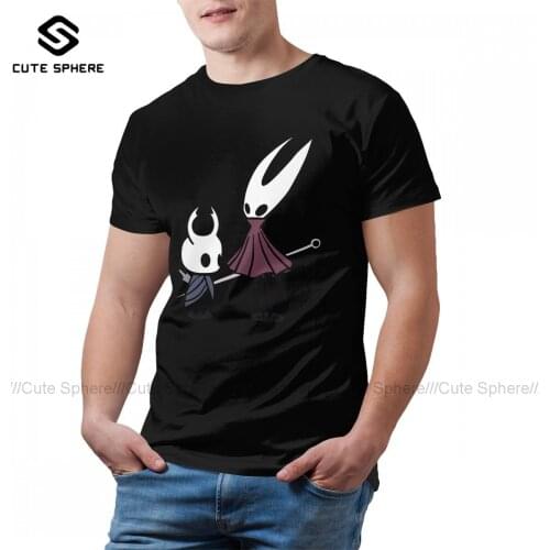 Hollow Knight Tshirt Fashion 100 Cotton Short Sleeves T Shirt Printed Streetwear Tee Shirt Men Big
