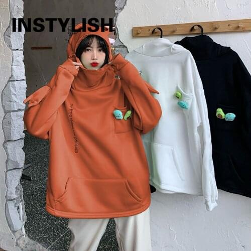 Женские толстовки утепленные INSTYLISH China At AliExpress