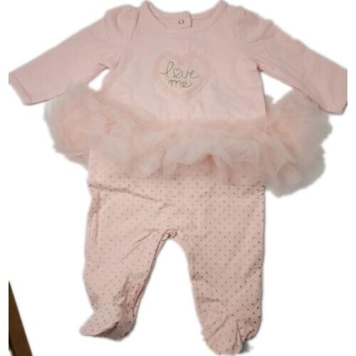 2020 Summer Toddler Baby Kid Girl Jumpsuit clothes cute princess kirt Romper Playsuit 0-3M Outfit 55-57CM doll reborn clothing