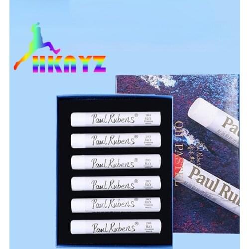 1sets Rubens Basic/Pearl Oil Crayon Set 12/24/36 Professional Grade Oil Crayon Soluble Water Soluble Supplies