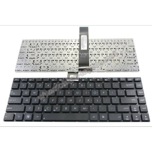 New Laptop keyboard for ASUS k45 U44 U46 without frame Black US version - NSK-UGS01