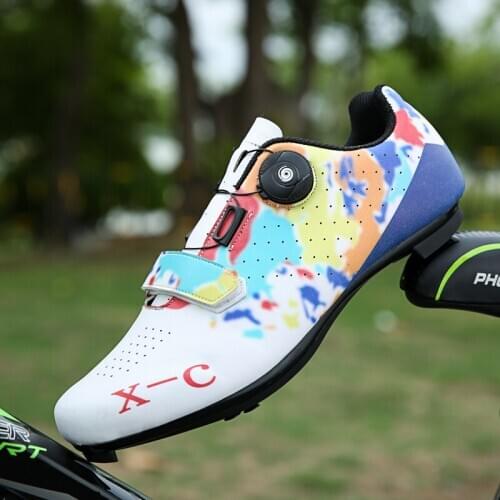 2020 new upline road cycling shoes men road bike shoes ultralight bicycle sneakers self-locking professional breathable