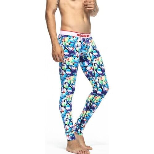 New Thermal Underwear Men Long Johns Hombre Winter Warm Thicken Thermo Underwear Pants Mens Leggings Thermal Pants