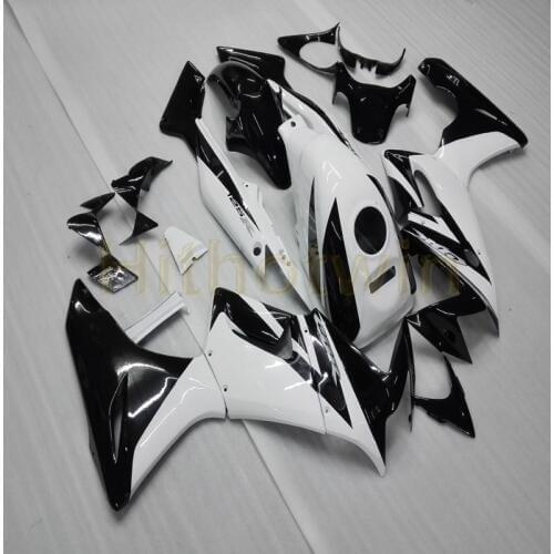 Custom motorcycle body kit for CBR125R 2002 2003 2004 2005 2006 2007 CBR 125R Fairing+Free bolts+white black