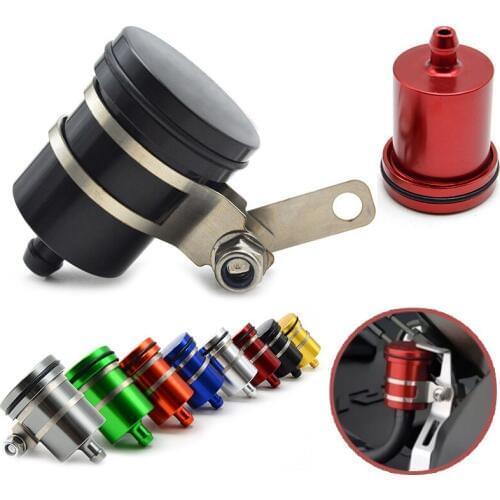 Motorcycle Brake Fluid Reservoir Clutch Cylinder Tank Oil Fluid Cup For YBR XJ6 VFR TLD SYM R15 PCX MSX KXF FZ8 FZ6 DRZ DAX