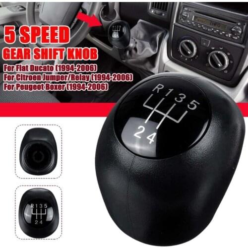 5 Speed Manual Car Gear Shift Knob Handball for Fiat Ducato Citroen Jumper/Relay Peugeot Boxer 1994-2006 735316072