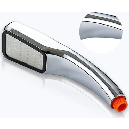 Silver High Quality Pressure Rain Ahower Head 300 Hole Pressure Shower Filter Nozzle Head Water-saving Water High