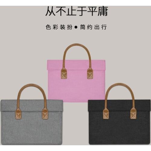 Laptop Bag 13.3 15.6 12 11.3 Inch Waterproof Notebook Bag for Macbook Ret Air Pro 13 15 Computer Shoulder Handbag Briefcase Bag