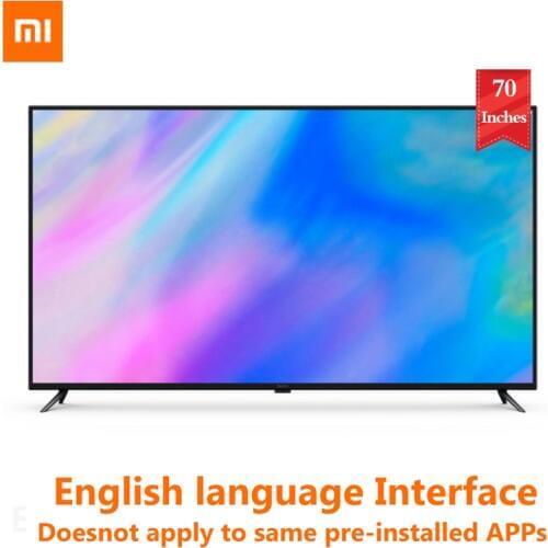 Xiaomi Redmi Smart TV R70A 70 Inches 4K HDR Resolution Office Home Theater Television 2GB 16GB Support Dolby Audio