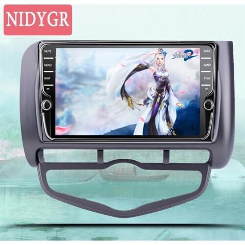 8'' IPS Screen 4G+64G Android 10 8CORE Car Radio Automotive Head unit HU For Honda Fit Jazz 2004 2005 2006 2007 Auto gps monitor